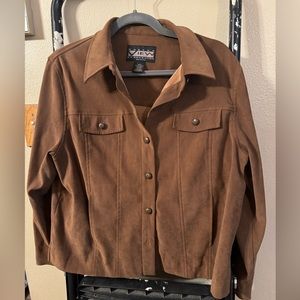 Norton McNaughton suede like jacket size 14P